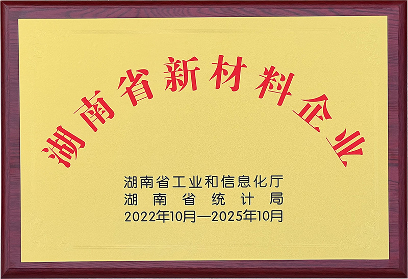 湖南省新材料企业2022年至2025年